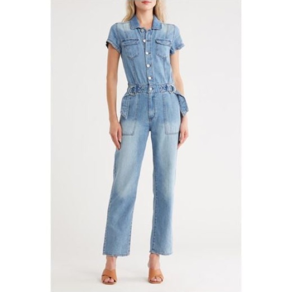 Habitual Women's denim jumpsuit
